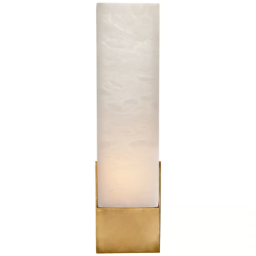 COVET TALL BOX BATH SCONCE - Alabaster wall light for bathroom by Visual Comfort Europe - view 3